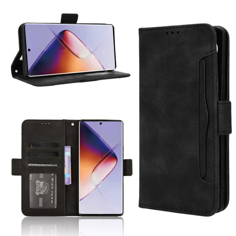 Skin Feel Calf Texture Card Slots Leather Phone Case, For Infinix Hot 50 Pro 4G, For Infinix Hot 50i 4G / Smart 9 4G, For Infinix Hot 50 Pro+ 4G, For Infinix Hot 50 4G, For Infinix Hot 50 5G, For Infinix Zero 40 5G, For Infinix Zero 40 4G              ...
