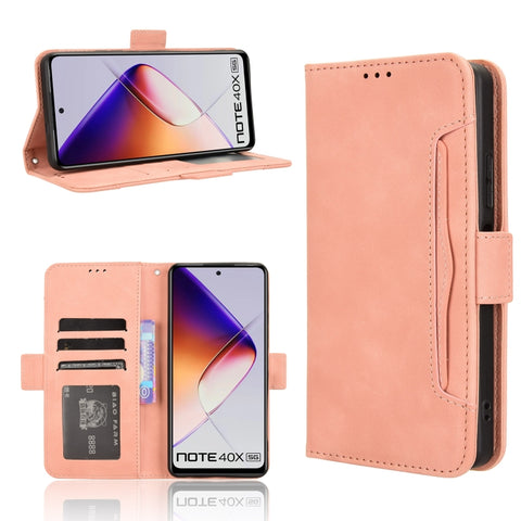 Skin Feel Calf Texture Card Slots Leather Phone Case, For Infinix Hot 50 Pro 4G, For Infinix Hot 50i 4G / Smart 9 4G, For Infinix Hot 50 Pro+ 4G, For Infinix Hot 50 4G, For Infinix Hot 50 5G, For Infinix Zero 40 5G, For Infinix Zero 40 4G              ...