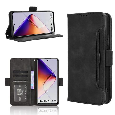 Skin Feel Calf Texture Card Slots Leather Phone Case, For Infinix Hot 50 Pro 4G, For Infinix Hot 50i 4G / Smart 9 4G, For Infinix Hot 50 Pro+ 4G, For Infinix Hot 50 4G, For Infinix Hot 50 5G, For Infinix Zero 40 5G, For Infinix Zero 40 4G              ...