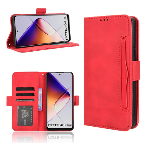 Skin Feel Calf Texture Card Slots Leather Phone Case, For Infinix Hot 50 Pro 4G, For Infinix Hot 50i 4G / Smart 9 4G, For Infinix Hot 50 Pro+ 4G, For Infinix Hot 50 4G, For Infinix Hot 50 5G, For Infinix Zero 40 5G, For Infinix Zero 40 4G              ...