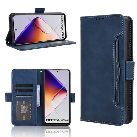 Skin Feel Calf Texture Card Slots Leather Phone Case, For Infinix Hot 50 Pro 4G, For Infinix Hot 50i 4G / Smart 9 4G, For Infinix Hot 50 Pro+ 4G, For Infinix Hot 50 4G, For Infinix Hot 50 5G, For Infinix Zero 40 5G, For Infinix Zero 40 4G              ...