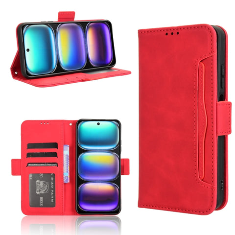Skin Feel Calf Texture Card Slots Leather Phone Case, For Infinix Hot 50 Pro 4G, For Infinix Hot 50i 4G / Smart 9 4G, For Infinix Hot 50 Pro+ 4G, For Infinix Hot 50 4G, For Infinix Hot 50 5G, For Infinix Zero 40 5G, For Infinix Zero 40 4G              ...