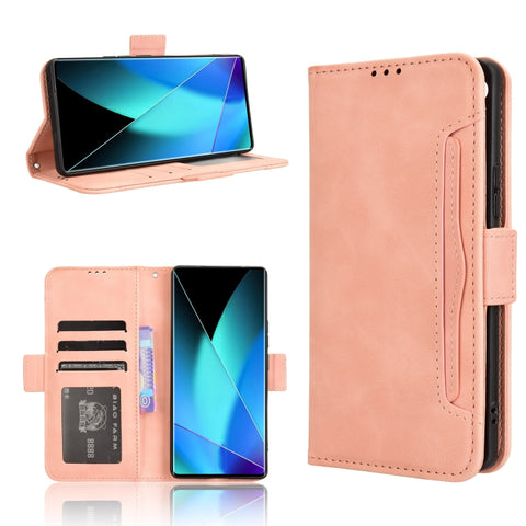 Skin Feel Calf Texture Card Slots Leather Phone Case, For Infinix Hot 50 Pro 4G, For Infinix Hot 50i 4G / Smart 9 4G, For Infinix Hot 50 Pro+ 4G, For Infinix Hot 50 4G, For Infinix Hot 50 5G, For Infinix Zero 40 5G, For Infinix Zero 40 4G              ...