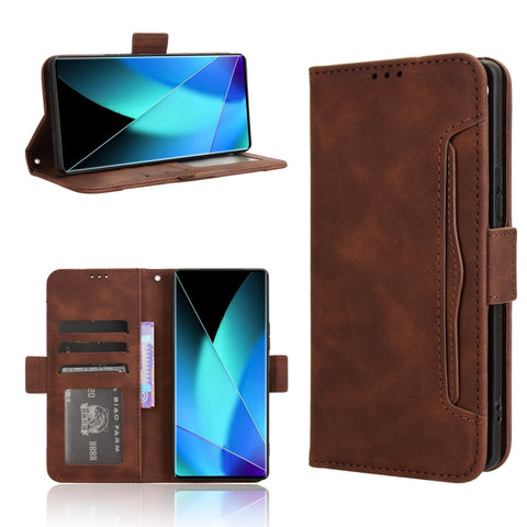 Skin Feel Calf Texture Card Slots Leather Phone Case, For Infinix Hot 50 Pro 4G, For Infinix Hot 50i 4G / Smart 9 4G, For Infinix Hot 50 Pro+ 4G, For Infinix Hot 50 4G, For Infinix Hot 50 5G, For Infinix Zero 40 5G, For Infinix Zero 40 4G              ...