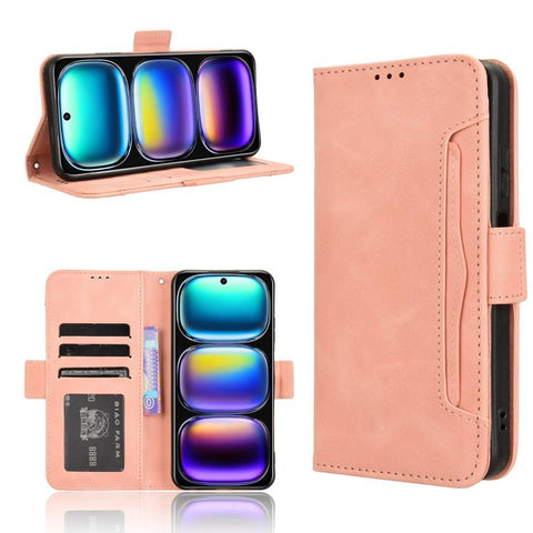 Skin Feel Calf Texture Card Slots Leather Phone Case, For Infinix Hot 50 Pro 4G, For Infinix Hot 50i 4G / Smart 9 4G, For Infinix Hot 50 Pro+ 4G, For Infinix Hot 50 4G, For Infinix Hot 50 5G, For Infinix Zero 40 5G, For Infinix Zero 40 4G              ...