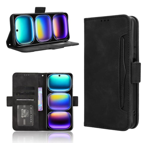 Skin Feel Calf Texture Card Slots Leather Phone Case, For Infinix Hot 50 Pro 4G, For Infinix Hot 50i 4G / Smart 9 4G, For Infinix Hot 50 Pro+ 4G, For Infinix Hot 50 4G, For Infinix Hot 50 5G, For Infinix Zero 40 5G, For Infinix Zero 40 4G              ...