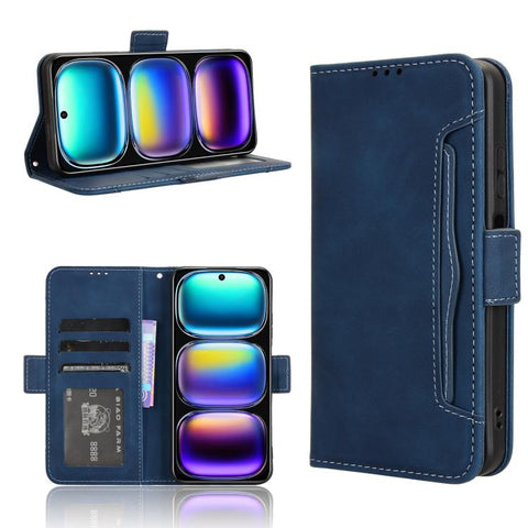 Skin Feel Calf Texture Card Slots Leather Phone Case, For Infinix Hot 50 Pro 4G, For Infinix Hot 50i 4G / Smart 9 4G, For Infinix Hot 50 Pro+ 4G, For Infinix Hot 50 4G, For Infinix Hot 50 5G, For Infinix Zero 40 5G, For Infinix Zero 40 4G              ...