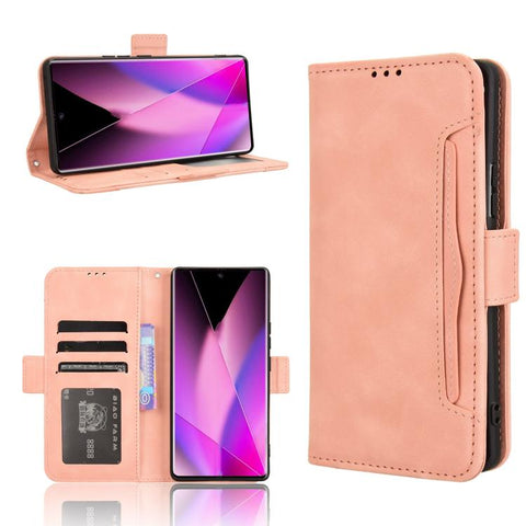 Skin Feel Calf Texture Card Slots Leather Phone Case, For Infinix Hot 50 Pro 4G, For Infinix Hot 50i 4G / Smart 9 4G, For Infinix Hot 50 Pro+ 4G, For Infinix Hot 50 4G, For Infinix Hot 50 5G, For Infinix Zero 40 5G, For Infinix Zero 40 4G              ...