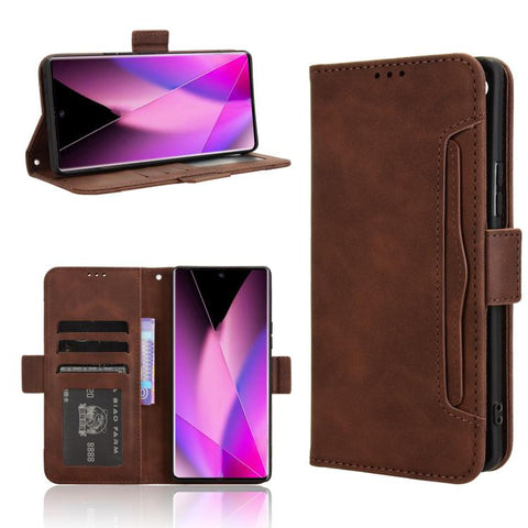 Skin Feel Calf Texture Card Slots Leather Phone Case, For Infinix Hot 50 Pro 4G, For Infinix Hot 50i 4G / Smart 9 4G, For Infinix Hot 50 Pro+ 4G, For Infinix Hot 50 4G, For Infinix Hot 50 5G, For Infinix Zero 40 5G, For Infinix Zero 40 4G              ...