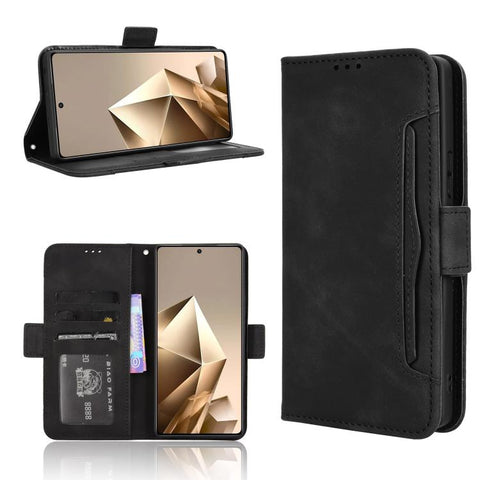 Skin Feel Calf Texture Card Slots Leather Phone Case, For Infinix Hot 60 Pro+ 4G, For Infinix Hot 60 Pro 4G, For Infinix Smart 10 Plus 4G, For Infinix Smart 10 / Tecno Pop 10 4G, For Infinix GT 30 Pro 5G, For Infinix Note 50s 5G, For Infinix Note 50x 5...