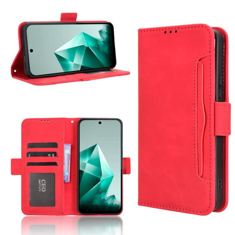 Skin Feel Calf Texture Card Slots Leather Phone Case, For Infinix Hot 60 Pro+ 4G, For Infinix Hot 60 Pro 4G, For Infinix Smart 10 Plus 4G, For Infinix Smart 10 / Tecno Pop 10 4G, For Infinix GT 30 Pro 5G, For Infinix Note 50s 5G, For Infinix Note 50x 5...