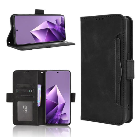 Skin Feel Calf Texture Card Slots Leather Phone Case, For Infinix Hot 60 Pro+ 4G, For Infinix Hot 60 Pro 4G, For Infinix Smart 10 Plus 4G, For Infinix Smart 10 / Tecno Pop 10 4G, For Infinix GT 30 Pro 5G, For Infinix Note 50s 5G, For Infinix Note 50x 5...