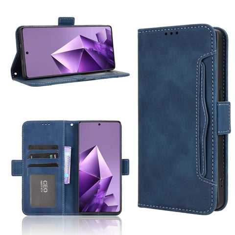 Skin Feel Calf Texture Card Slots Leather Phone Case, For Infinix Hot 60 Pro+ 4G, For Infinix Hot 60 Pro 4G, For Infinix Smart 10 Plus 4G, For Infinix Smart 10 / Tecno Pop 10 4G, For Infinix GT 30 Pro 5G, For Infinix Note 50s 5G, For Infinix Note 50x 5...