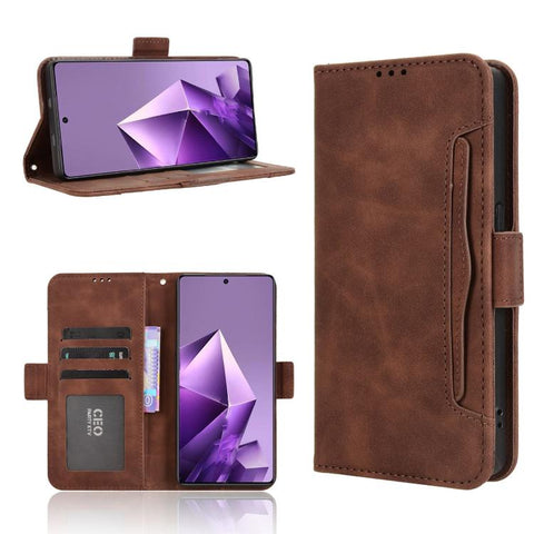 Skin Feel Calf Texture Card Slots Leather Phone Case, For Infinix Hot 60 Pro+ 4G, For Infinix Hot 60 Pro 4G, For Infinix Smart 10 Plus 4G, For Infinix Smart 10 / Tecno Pop 10 4G, For Infinix GT 30 Pro 5G, For Infinix Note 50s 5G, For Infinix Note 50x 5...