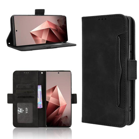 Skin Feel Calf Texture Card Slots Leather Phone Case, For Infinix Hot 60 Pro+ 4G, For Infinix Hot 60 Pro 4G, For Infinix Smart 10 Plus 4G, For Infinix Smart 10 / Tecno Pop 10 4G, For Infinix GT 30 Pro 5G, For Infinix Note 50s 5G, For Infinix Note 50x 5...
