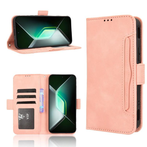 Skin Feel Calf Texture Card Slots Leather Phone Case, For Infinix Hot 60 Pro+ 4G, For Infinix Hot 60 Pro 4G, For Infinix Smart 10 Plus 4G, For Infinix Smart 10 / Tecno Pop 10 4G, For Infinix GT 30 Pro 5G, For Infinix Note 50s 5G, For Infinix Note 50x 5...