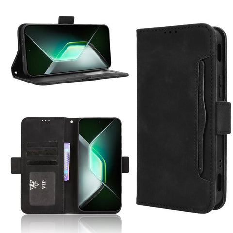 Skin Feel Calf Texture Card Slots Leather Phone Case, For Infinix Hot 60 Pro+ 4G, For Infinix Hot 60 Pro 4G, For Infinix Smart 10 Plus 4G, For Infinix Smart 10 / Tecno Pop 10 4G, For Infinix GT 30 Pro 5G, For Infinix Note 50s 5G, For Infinix Note 50x 5...