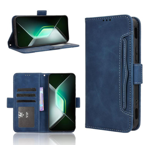 Skin Feel Calf Texture Card Slots Leather Phone Case, For Infinix Hot 60 Pro+ 4G, For Infinix Hot 60 Pro 4G, For Infinix Smart 10 Plus 4G, For Infinix Smart 10 / Tecno Pop 10 4G, For Infinix GT 30 Pro 5G, For Infinix Note 50s 5G, For Infinix Note 50x 5...
