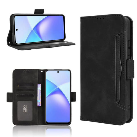 Skin Feel Calf Texture Card Slots Leather Phone Case, For Infinix Hot 60 Pro+ 4G, For Infinix Hot 60 Pro 4G, For Infinix Smart 10 Plus 4G, For Infinix Smart 10 / Tecno Pop 10 4G, For Infinix GT 30 Pro 5G, For Infinix Note 50s 5G, For Infinix Note 50x 5...