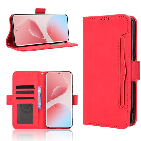 Skin Feel Calf Texture Card Slots Leather Phone Case, For Infinix Hot 60 Pro+ 4G, For Infinix Hot 60 Pro 4G, For Infinix Smart 10 Plus 4G, For Infinix Smart 10 / Tecno Pop 10 4G, For Infinix GT 30 Pro 5G, For Infinix Note 50s 5G, For Infinix Note 50x 5...