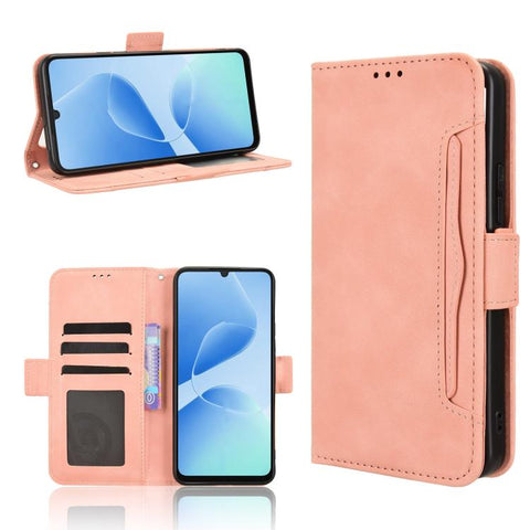 Skin Feel Calf Texture Card Slots Leather Phone Case, For Infinix Hot 70 Pro 5G, For Infinix GT 50 Pro 5G, For Infinix Hot 70 4G, For Infinix Note 60 Ultra 5G, For Infinix Note Edge 5G, For Infinix Smart 20 4G, For Infinix Note 60 / 60 Pro 5G          ...