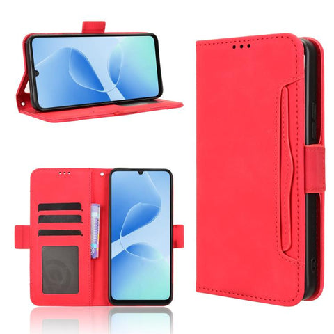 Skin Feel Calf Texture Card Slots Leather Phone Case, For Infinix Hot 70 Pro 5G, For Infinix GT 50 Pro 5G, For Infinix Hot 70 4G, For Infinix Note 60 Ultra 5G, For Infinix Note Edge 5G, For Infinix Smart 20 4G, For Infinix Note 60 / 60 Pro 5G          ...