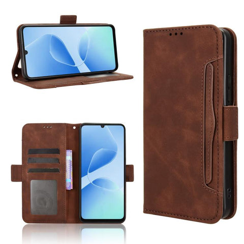 Skin Feel Calf Texture Card Slots Leather Phone Case, For Infinix Hot 70 Pro 5G, For Infinix GT 50 Pro 5G, For Infinix Hot 70 4G, For Infinix Note 60 Ultra 5G, For Infinix Note Edge 5G, For Infinix Smart 20 4G, For Infinix Note 60 / 60 Pro 5G          ...