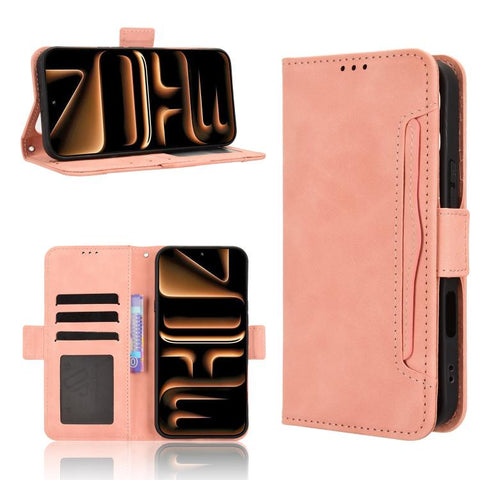 Skin Feel Calf Texture Card Slots Leather Phone Case, For Infinix Hot 70 Pro 5G, For Infinix GT 50 Pro 5G, For Infinix Hot 70 4G, For Infinix Note 60 Ultra 5G, For Infinix Note Edge 5G, For Infinix Smart 20 4G, For Infinix Note 60 / 60 Pro 5G          ...