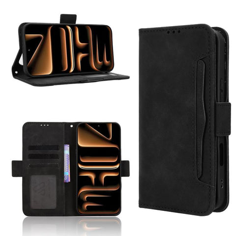 Skin Feel Calf Texture Card Slots Leather Phone Case, For Infinix Hot 70 Pro 5G, For Infinix GT 50 Pro 5G, For Infinix Hot 70 4G, For Infinix Note 60 Ultra 5G, For Infinix Note Edge 5G, For Infinix Smart 20 4G, For Infinix Note 60 / 60 Pro 5G          ...