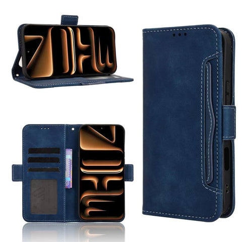 Skin Feel Calf Texture Card Slots Leather Phone Case, For Infinix Hot 70 Pro 5G, For Infinix GT 50 Pro 5G, For Infinix Hot 70 4G, For Infinix Note 60 Ultra 5G, For Infinix Note Edge 5G, For Infinix Smart 20 4G, For Infinix Note 60 / 60 Pro 5G          ...