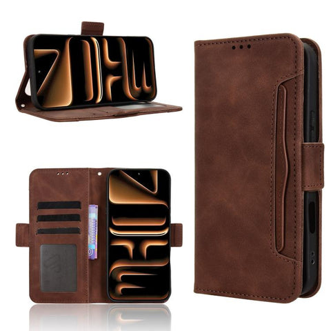 Skin Feel Calf Texture Card Slots Leather Phone Case, For Infinix Hot 70 Pro 5G, For Infinix GT 50 Pro 5G, For Infinix Hot 70 4G, For Infinix Note 60 Ultra 5G, For Infinix Note Edge 5G, For Infinix Smart 20 4G, For Infinix Note 60 / 60 Pro 5G          ...