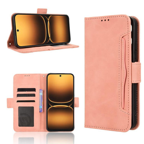Skin Feel Calf Texture Card Slots Leather Phone Case, For Infinix Hot 70 Pro 5G, For Infinix GT 50 Pro 5G, For Infinix Hot 70 4G, For Infinix Note 60 Ultra 5G, For Infinix Note Edge 5G, For Infinix Smart 20 4G, For Infinix Note 60 / 60 Pro 5G          ...