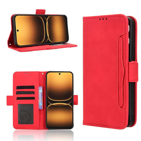 Skin Feel Calf Texture Card Slots Leather Phone Case, For Infinix Hot 70 Pro 5G, For Infinix GT 50 Pro 5G, For Infinix Hot 70 4G, For Infinix Note 60 Ultra 5G, For Infinix Note Edge 5G, For Infinix Smart 20 4G, For Infinix Note 60 / 60 Pro 5G          ...