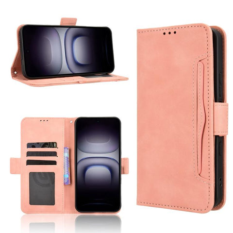 Skin Feel Calf Texture Card Slots Leather Phone Case, For Infinix Hot 70 Pro 5G, For Infinix GT 50 Pro 5G, For Infinix Hot 70 4G, For Infinix Note 60 Ultra 5G, For Infinix Note Edge 5G, For Infinix Smart 20 4G, For Infinix Note 60 / 60 Pro 5G          ...