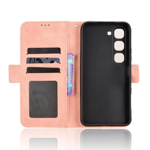 Skin Feel Calf Texture Card Slots Leather Phone Case, For Infinix Hot 70 Pro 5G, For Infinix GT 50 Pro 5G, For Infinix Hot 70 4G, For Infinix Note 60 Ultra 5G, For Infinix Note Edge 5G, For Infinix Smart 20 4G, For Infinix Note 60 / 60 Pro 5G          ...