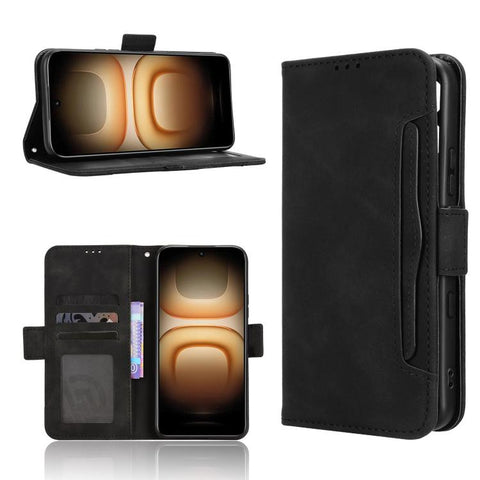 Skin Feel Calf Texture Card Slots Leather Phone Case, For Infinix Hot 70 Pro 5G, For Infinix GT 50 Pro 5G, For Infinix Hot 70 4G, For Infinix Note 60 Ultra 5G, For Infinix Note Edge 5G, For Infinix Smart 20 4G, For Infinix Note 60 / 60 Pro 5G          ...