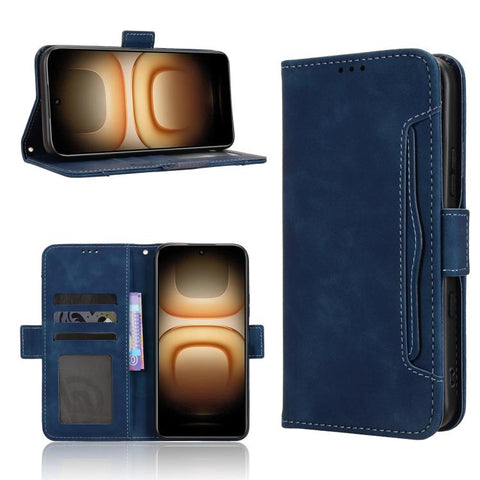 Skin Feel Calf Texture Card Slots Leather Phone Case, For Infinix Hot 70 Pro 5G, For Infinix GT 50 Pro 5G, For Infinix Hot 70 4G, For Infinix Note 60 Ultra 5G, For Infinix Note Edge 5G, For Infinix Smart 20 4G, For Infinix Note 60 / 60 Pro 5G          ...