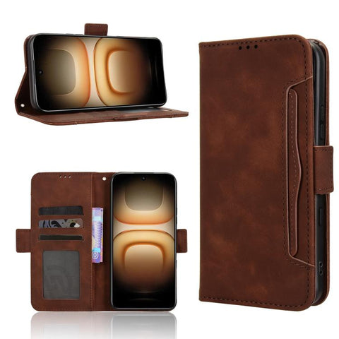Skin Feel Calf Texture Card Slots Leather Phone Case, For Infinix Hot 70 Pro 5G, For Infinix GT 50 Pro 5G, For Infinix Hot 70 4G, For Infinix Note 60 Ultra 5G, For Infinix Note Edge 5G, For Infinix Smart 20 4G, For Infinix Note 60 / 60 Pro 5G          ...