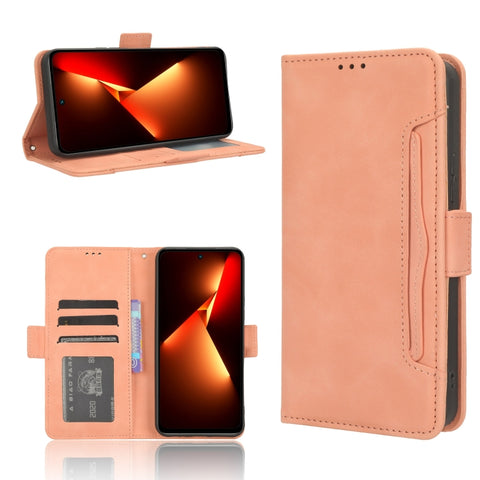 Skin Feel Calf Texture Card Slots Leather Phone Case, For Tecno Spark 20 Pro 4G KJ6, For Tecno Spark Go 2024 / Spark 20C, For Tecno Spark 20 4G KJ5, For Tecno Pova 5 Pro, For Tecno Pova Neo 3, For Tenco Pova 5 4G, For Tecno Camon 20 Premier 5G         ...