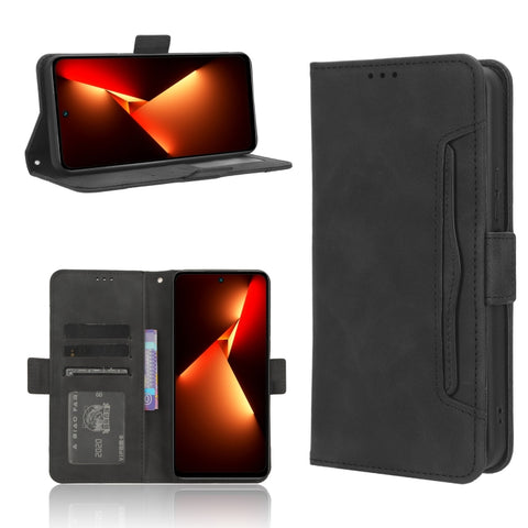 Skin Feel Calf Texture Card Slots Leather Phone Case, For Tecno Spark 20 Pro 4G KJ6, For Tecno Spark Go 2024 / Spark 20C, For Tecno Spark 20 4G KJ5, For Tecno Pova 5 Pro, For Tecno Pova Neo 3, For Tenco Pova 5 4G, For Tecno Camon 20 Premier 5G         ...