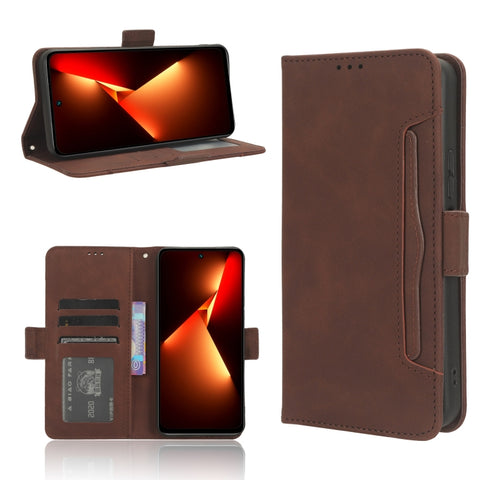 Skin Feel Calf Texture Card Slots Leather Phone Case, For Tecno Spark 20 Pro 4G KJ6, For Tecno Spark Go 2024 / Spark 20C, For Tecno Spark 20 4G KJ5, For Tecno Pova 5 Pro, For Tecno Pova Neo 3, For Tenco Pova 5 4G, For Tecno Camon 20 Premier 5G         ...