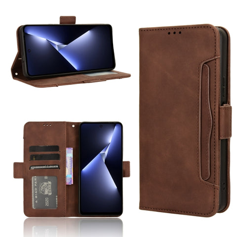 Skin Feel Calf Texture Card Slots Leather Phone Case, For Tecno Spark 20 Pro 4G KJ6, For Tecno Spark Go 2024 / Spark 20C, For Tecno Spark 20 4G KJ5, For Tecno Pova 5 Pro, For Tecno Pova Neo 3, For Tenco Pova 5 4G, For Tecno Camon 20 Premier 5G         ...