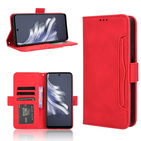 Skin Feel Calf Texture Card Slots Leather Phone Case, For Tecno Spark 20 Pro 4G KJ6, For Tecno Spark Go 2024 / Spark 20C, For Tecno Spark 20 4G KJ5, For Tecno Pova 5 Pro, For Tecno Pova Neo 3, For Tenco Pova 5 4G, For Tecno Camon 20 Premier 5G         ...