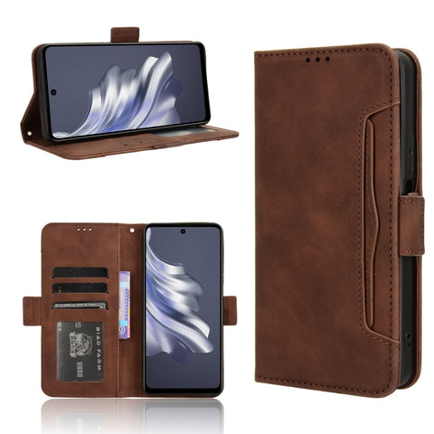 Skin Feel Calf Texture Card Slots Leather Phone Case, For Tecno Spark 20 Pro 4G KJ6, For Tecno Spark Go 2024 / Spark 20C, For Tecno Spark 20 4G KJ5, For Tecno Pova 5 Pro, For Tecno Pova Neo 3, For Tenco Pova 5 4G, For Tecno Camon 20 Premier 5G         ...