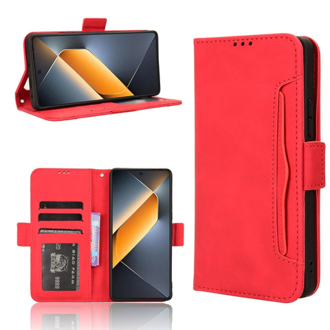 Skin Feel Calf Texture Card Slots Leather Phone Case, For Tecno Spark 30C 4G, For Tecno Spark 20 Pro 5G, For Tecno Camon 30 Premier 5G, For Tecno Pova 6 Neo 4G, For Tecno Pova 6 4G, For Tecno Camon 30 Pro 5G, For Tecno Camon 30 5G / 4G                 ...