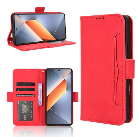 Skin Feel Calf Texture Card Slots Leather Phone Case, For Tecno Spark 30C 4G, For Tecno Spark 20 Pro 5G, For Tecno Camon 30 Premier 5G, For Tecno Pova 6 Neo 4G, For Tecno Pova 6 4G, For Tecno Camon 30 Pro 5G, For Tecno Camon 30 5G / 4G                 ...