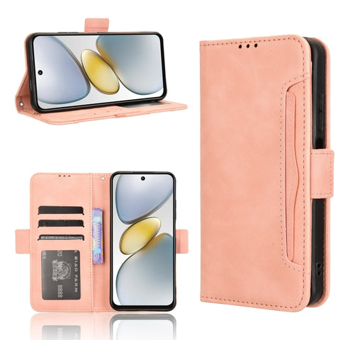 Skin Feel Calf Texture Card Slots Leather Phone Case, For Tecno Pova Curve 5G, For Tecno Camon 40 Pro 4G / 5G, For Tecno Camon 40 Premier 5G, For Tecno Camon 40 4G, For Tecno Camon 30S 4G / 30S Pro 4G, For Tecno Pova 6 Neo 5G / Spark 30 5G             ...