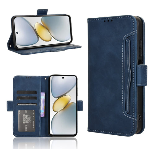 Skin Feel Calf Texture Card Slots Leather Phone Case, For Tecno Pova Curve 5G, For Tecno Camon 40 Pro 4G / 5G, For Tecno Camon 40 Premier 5G, For Tecno Camon 40 4G, For Tecno Camon 30S 4G / 30S Pro 4G, For Tecno Pova 6 Neo 5G / Spark 30 5G             ...