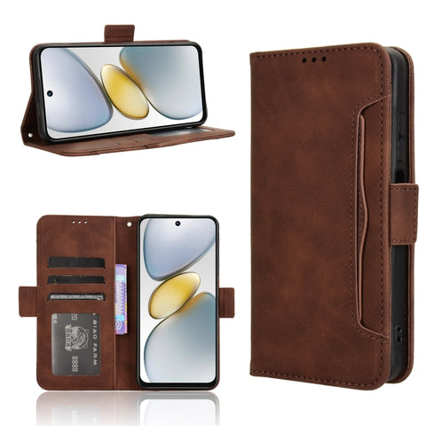 Skin Feel Calf Texture Card Slots Leather Phone Case, For Tecno Pova Curve 5G, For Tecno Camon 40 Pro 4G / 5G, For Tecno Camon 40 Premier 5G, For Tecno Camon 40 4G, For Tecno Camon 30S 4G / 30S Pro 4G, For Tecno Pova 6 Neo 5G / Spark 30 5G             ...