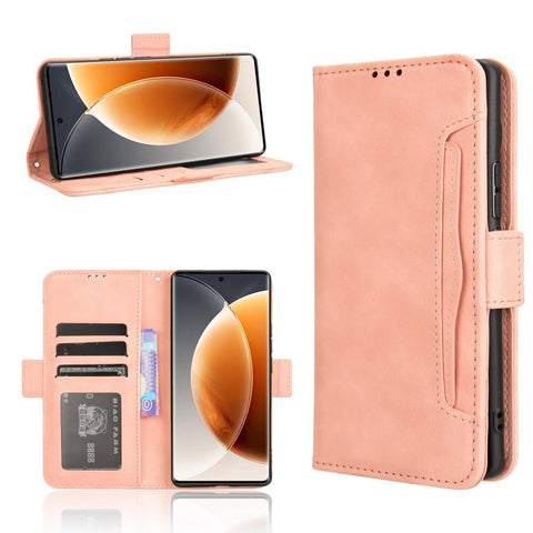 Skin Feel Calf Texture Card Slots Leather Phone Case, For Tecno Pova Curve 5G, For Tecno Camon 40 Pro 4G / 5G, For Tecno Camon 40 Premier 5G, For Tecno Camon 40 4G, For Tecno Camon 30S 4G / 30S Pro 4G, For Tecno Pova 6 Neo 5G / Spark 30 5G             ...